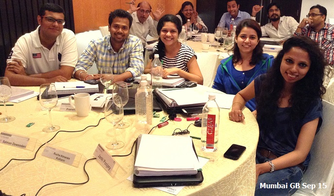 Mumbai GB Sep 15 - Team Contest 2nd Runner Ups