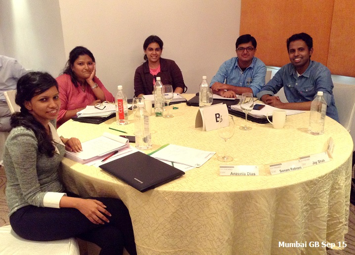 Mumbai GB Sep 15 - Team Contest 1st Runner Ups