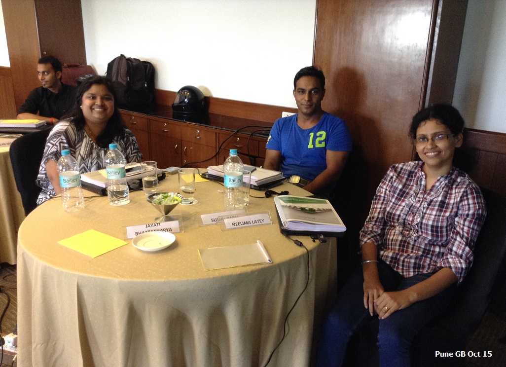 Pune GB Oct 15 - Team Contest 2nd Runner Ups