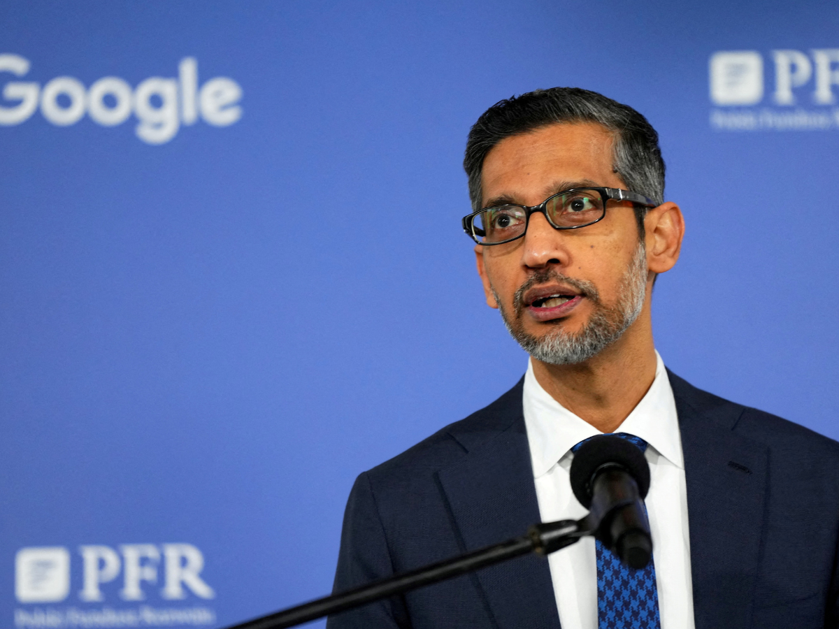 AI News from ET - Sundar Pichai pushes back on claims Google is losing ground in AI race 