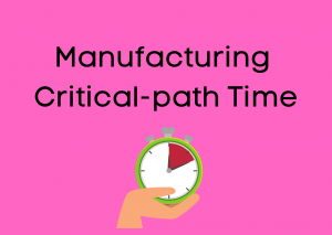 Manufacturing Critical-path Time