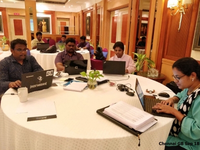 Chennai GB Sep 18- Team Contest Winners