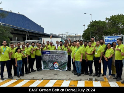 BASF Green Belt at Dahej July 2024 