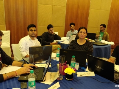 Delhi GB Dec 17 - Team Contest Winners